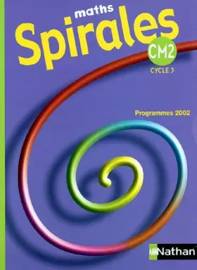 Couverture du produit · Spirales CM2