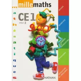 Couverture du produit · Millemaths : CE1