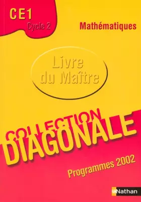 Couverture du produit · Diagonale CE1