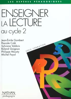 Couverture du produit · Enseigner la lecture au cycle 2
