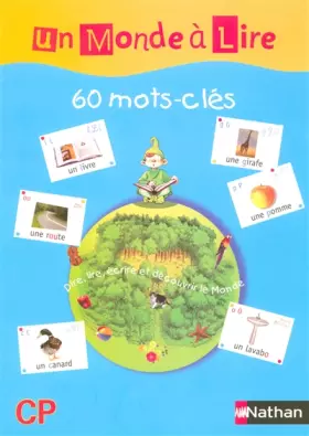 Couverture du produit · 60 affichettes "mots-clés" Un Monde à Lire CP