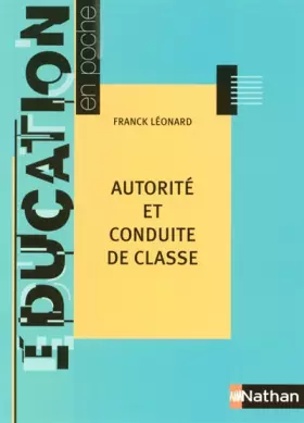 Couverture du produit · Autorité et conduite de classe