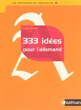 Couverture du produit · 333 idées pour l'allemand