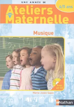 Couverture du produit · MUSIQUE 4/5 ANS - AVEC CD