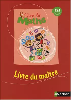 Couverture du produit · Vivre les Maths CE1: Livre du maître