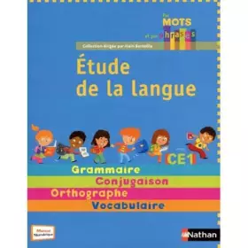 Couverture du produit · Par mots et par phrases CE1