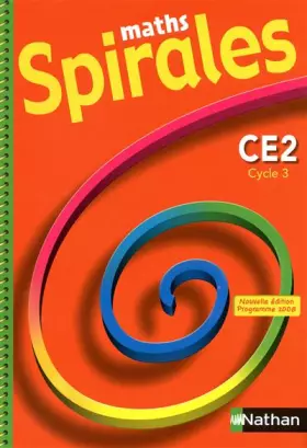 Couverture du produit · Spirales CE2
