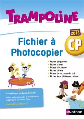 Couverture du produit · Fichier à photocopier Trampoline CP