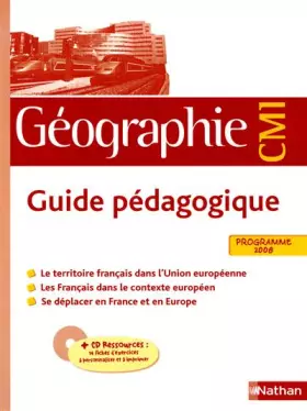 Couverture du produit · Géographie CM1