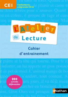 Couverture du produit · L'Atelier de Lecture CE1