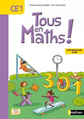 Couverture du produit · Tous en Maths CE1