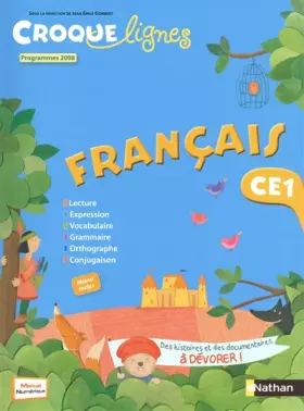 Couverture du produit · Français CE1 : Programmes 2008