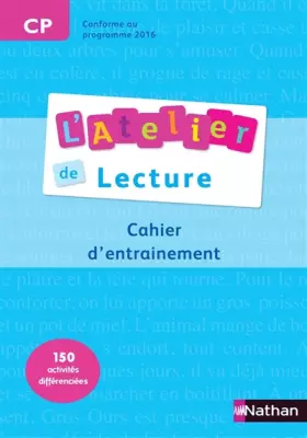 Couverture du produit · L'Atelier de Lecture CP