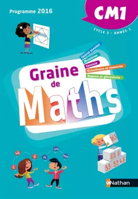 Couverture du produit · Graine de Maths CM1