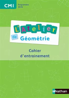 Couverture du produit · L'Atelier de géométrie CM1