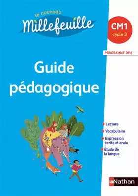 Couverture du produit · Mille Feuilles - guide pédagogique - CM1