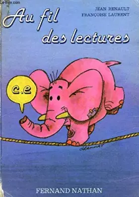 Couverture du produit · Au fil des lectures : Cours élémentaire