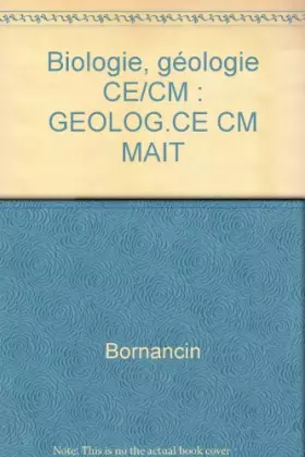 Couverture du produit · Biologie a l'ecole elementaire : Guide pedagogique