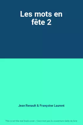 Couverture du produit · Les mots en fête 2