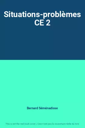 Couverture du produit · Situations-problèmes CE 2