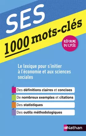Couverture du produit · SES en 1000 mots-clés