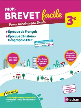 Couverture du produit · Brevet facile 2de epreuve du brevet
