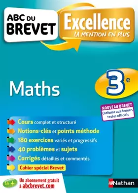 Couverture du produit · Mathématiques 3e