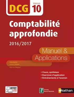 Couverture du produit · Comptabilité approfondie 2016/2017
