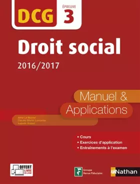 Couverture du produit · Droit social 2016/2017