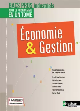 Couverture du produit · Economie-Gestion 2e/1re/Tle Bac Pro Industriels