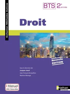 Couverture du produit · Droit - BTS 2ème année