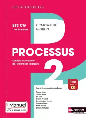Couverture du produit · Processus 2 - BTS CG 1re et 2e années
