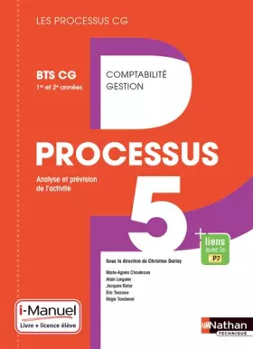 Couverture du produit · Processus 5 - BTS CG 1re et 2e années