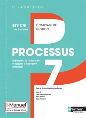 Couverture du produit · Processus 7 - BTS CG 1re et 2e années