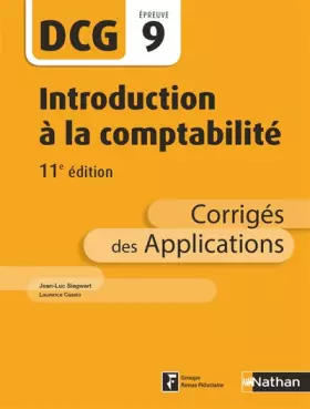 Couverture du produit · Introduction à la comptabilité -DCG 9 - Corrigés