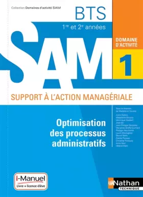 Couverture du produit · Domaine d'activité 1 - Optimisation des processus administratifs