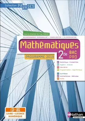 Couverture du produit · Mathématiques - 2de Bac Pro