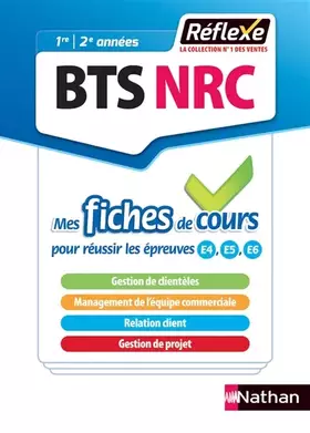 Couverture du produit · BTS NRC - Mes fiches de cours