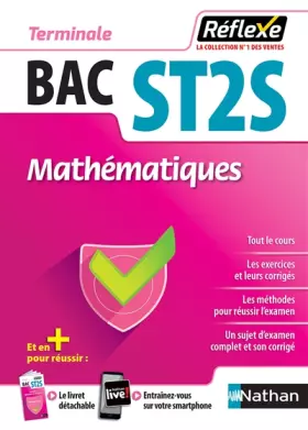 Couverture du produit · Mathématiques - Terminale ST2S - Bac 2020