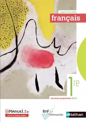 Couverture du produit · Français - 1re L'esprit et la lettre