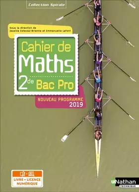 Couverture du produit · Cahier de Maths - 2de Bac Pro