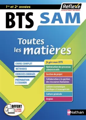 Couverture du produit · Toutes les matières BTS SAM - Réflexe (09)