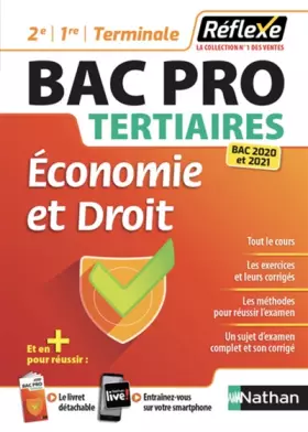 Couverture du produit · Economie et Droit - Guide Réflexe - 2e/1re/Tle Bac pro