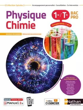Couverture du produit · Physique-Chimie - 1re/Tle Bac Pro - Groupements 1 et 2