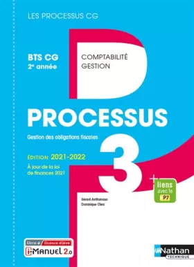 Couverture du produit · Processus 3 - BTS CG 2ème année