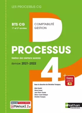 Couverture du produit · Processus 4 - BTS CG 1ère et 2ème années