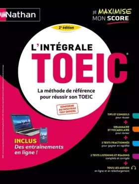 Couverture du produit · L'intégrale TOEIC - La méthode de référence pour réussir son TOEIC - 2022