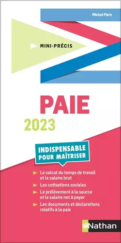 Couverture du produit · Mini-Précis Paie - 2023
