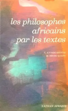 Couverture du produit · Philosophes africains