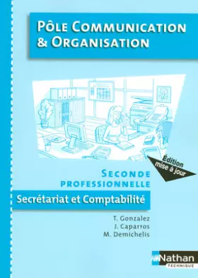 Couverture du produit · Pôle Communication et Organisation 2e professionnelle